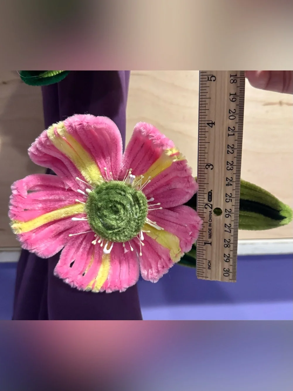 Handmade Floral Curtain Tieback / Home Décor 🌿